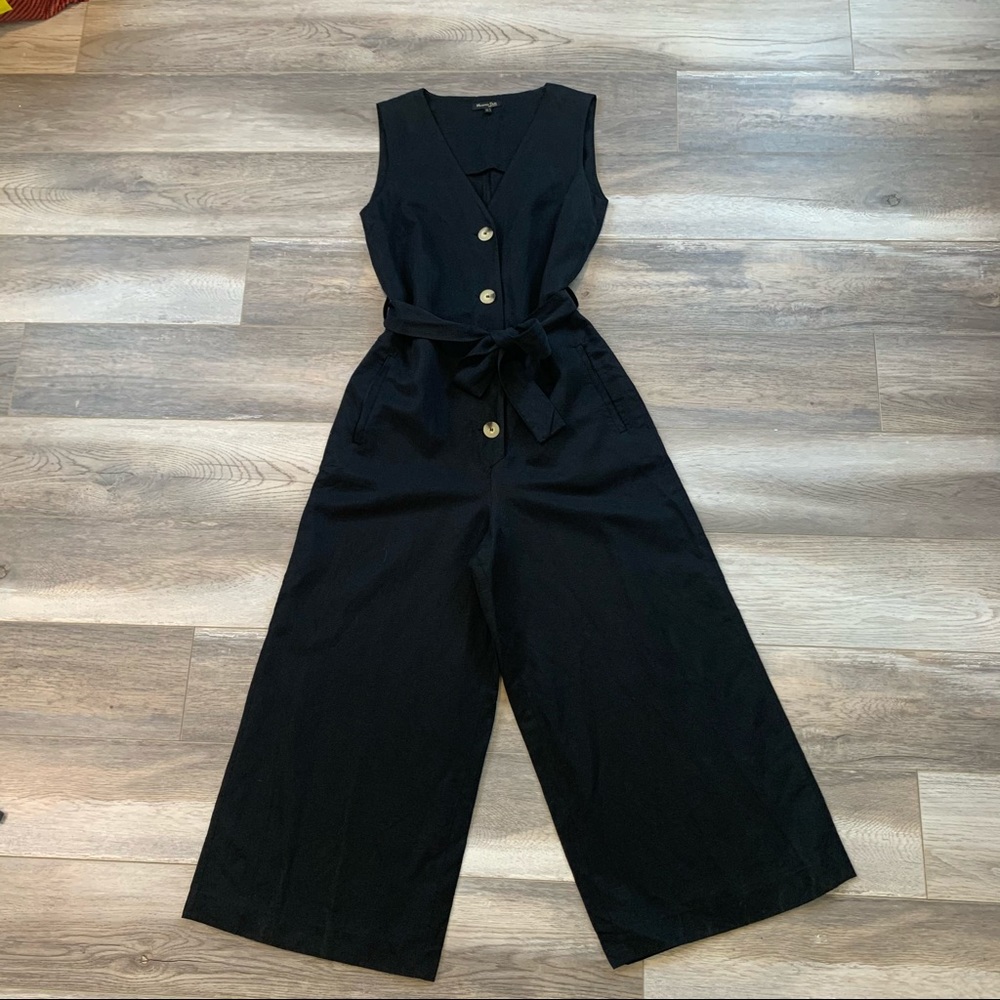Massimo Dutti wide leg jumpsuit size 2 - Picture 2 of 6